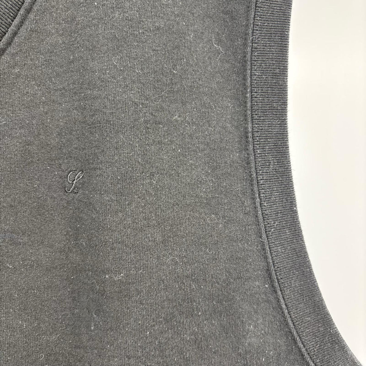 スウェット 23SS SWEAT Shirt Vest L BLK L ブラック