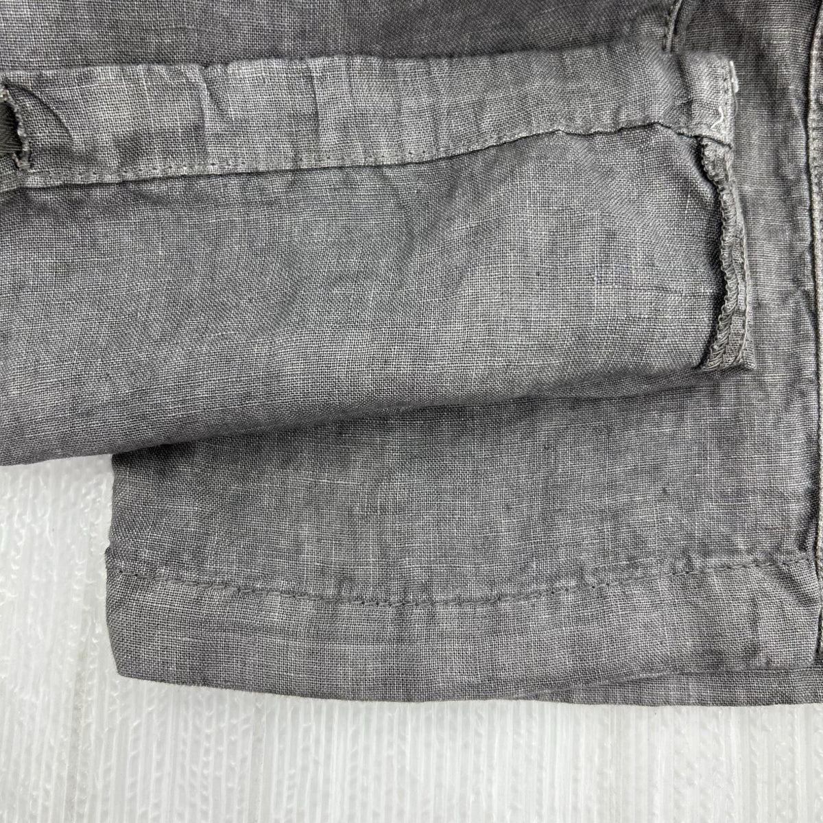 パンツ 13ss リネンパンツ グレー