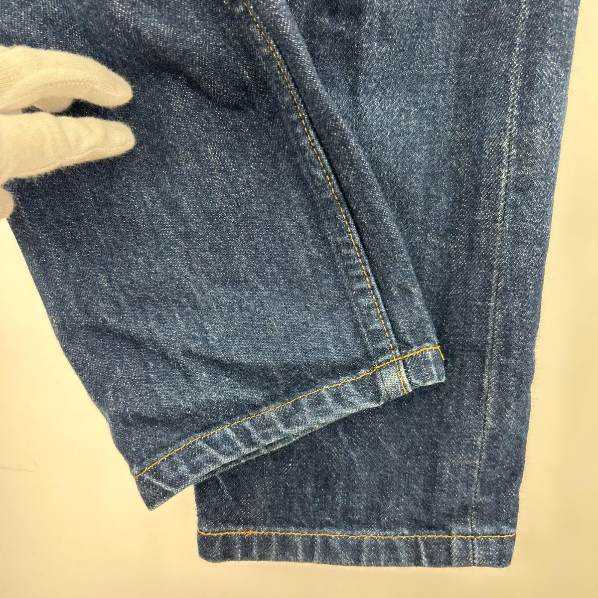 デニムパンツ W28 28 ブルー