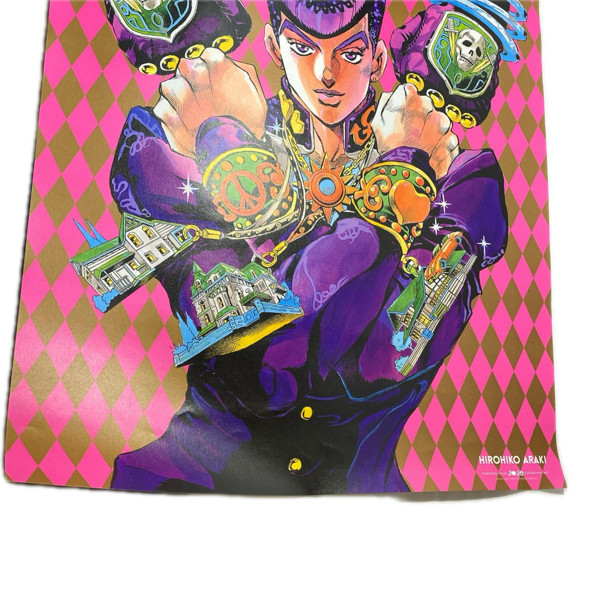 A ジョジョ展 B2ポスター ジョジョの奇妙な冒険 フィギュア/グッズ