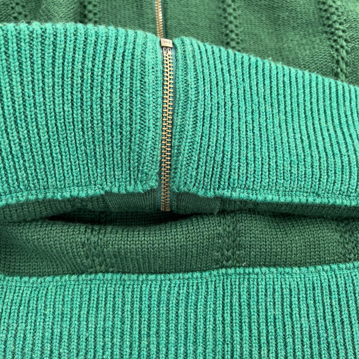 ジャケット RICE NINE TEN Knitting Track Jacket (1) 1 グリーン