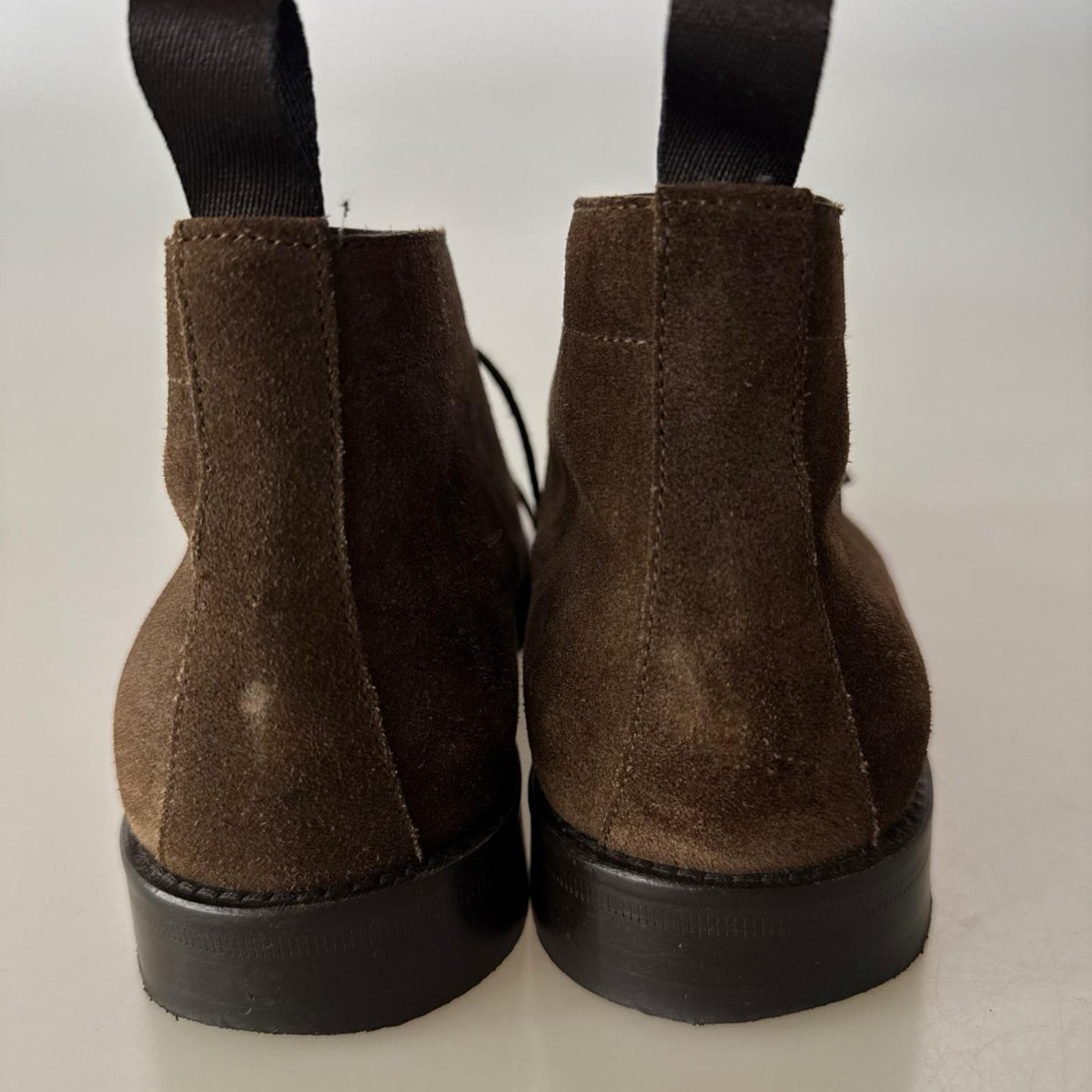 ブーツ WINDPORT SHOES イタリア製 チャッカブーツ (41) 焦げ茶 ブラウン