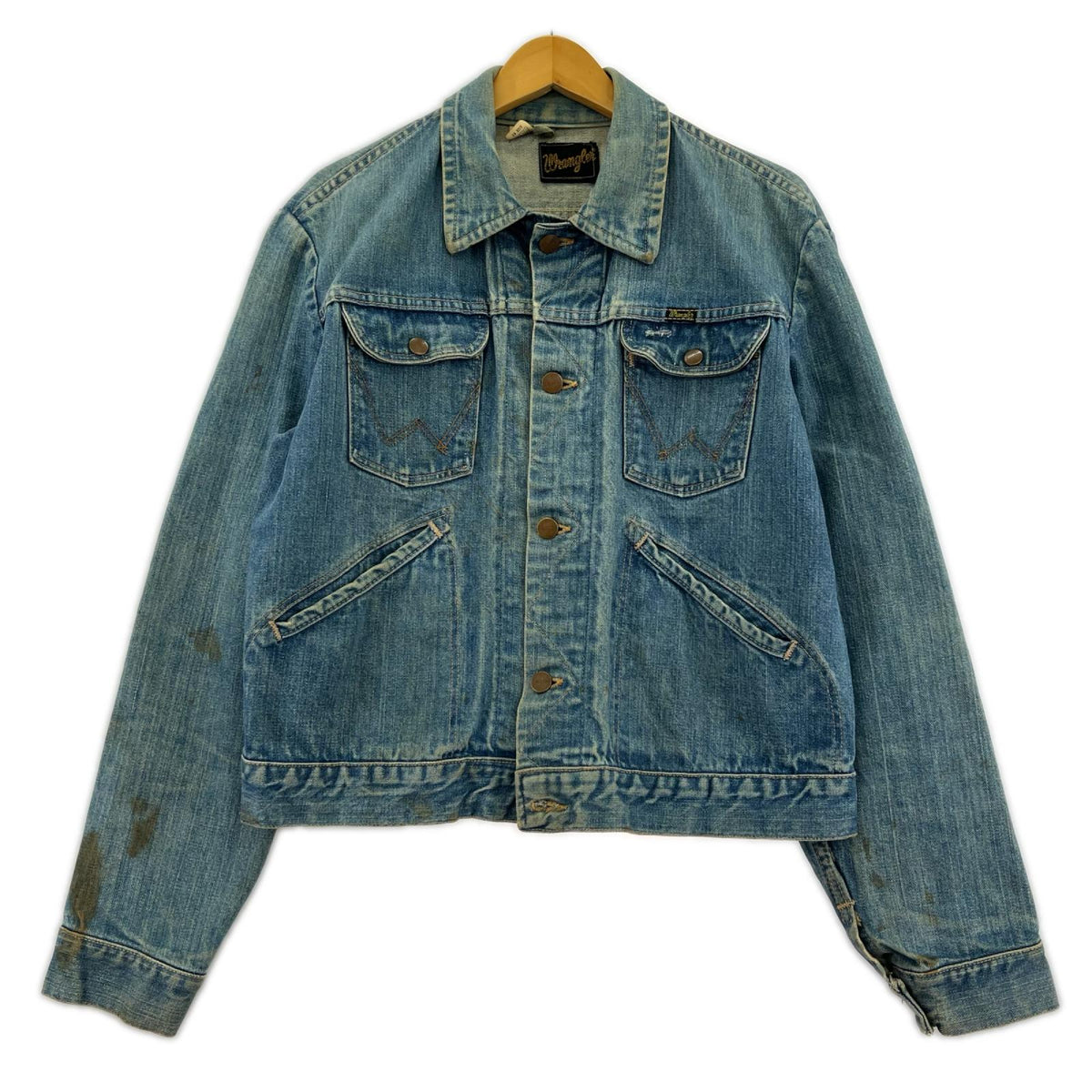 デニムジャケット 70s USA製 124MJ Denim Jacket (42) インディゴ 42 ブルー
