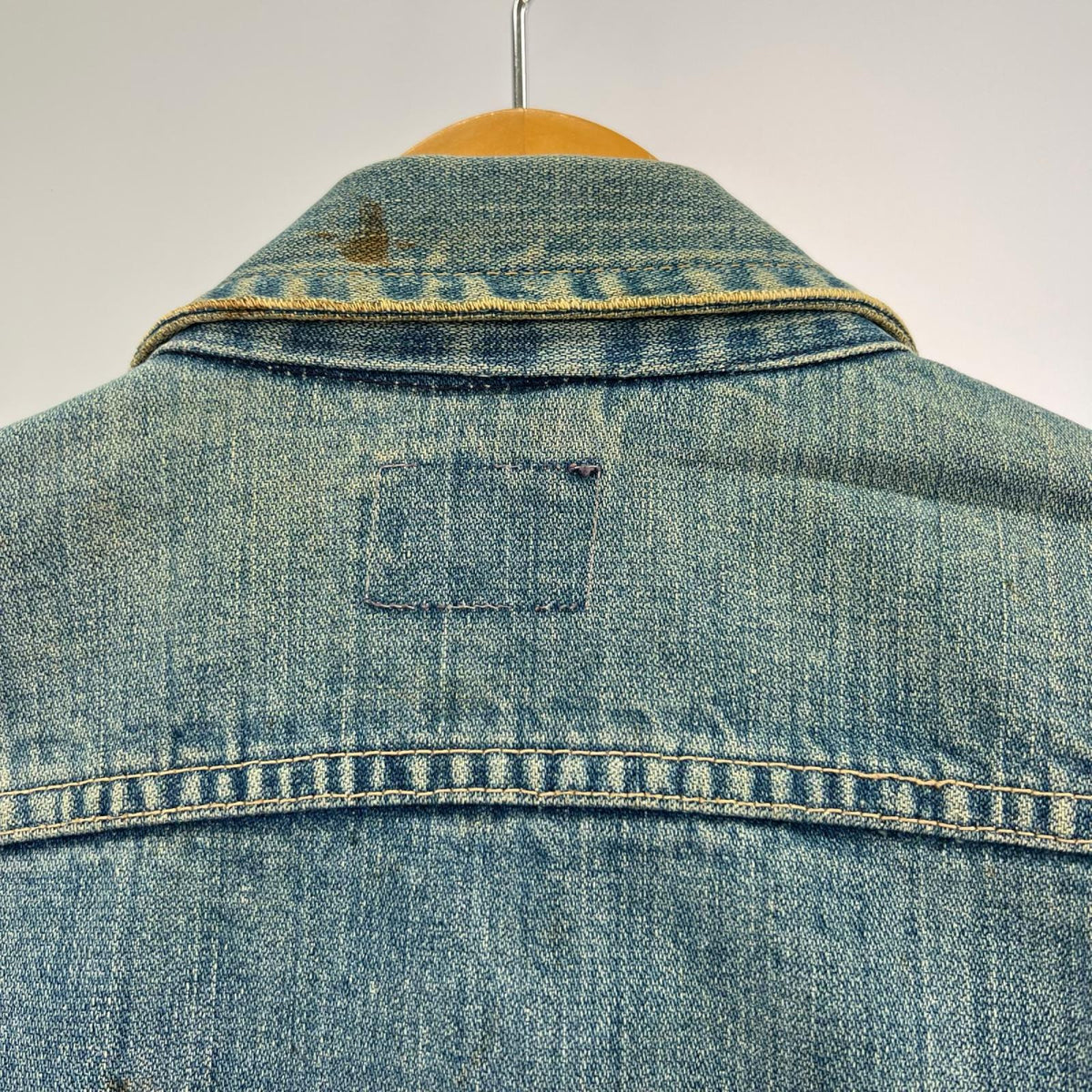 デニムジャケット 70s USA製 124MJ Denim Jacket (42) インディゴ 42 ブルー