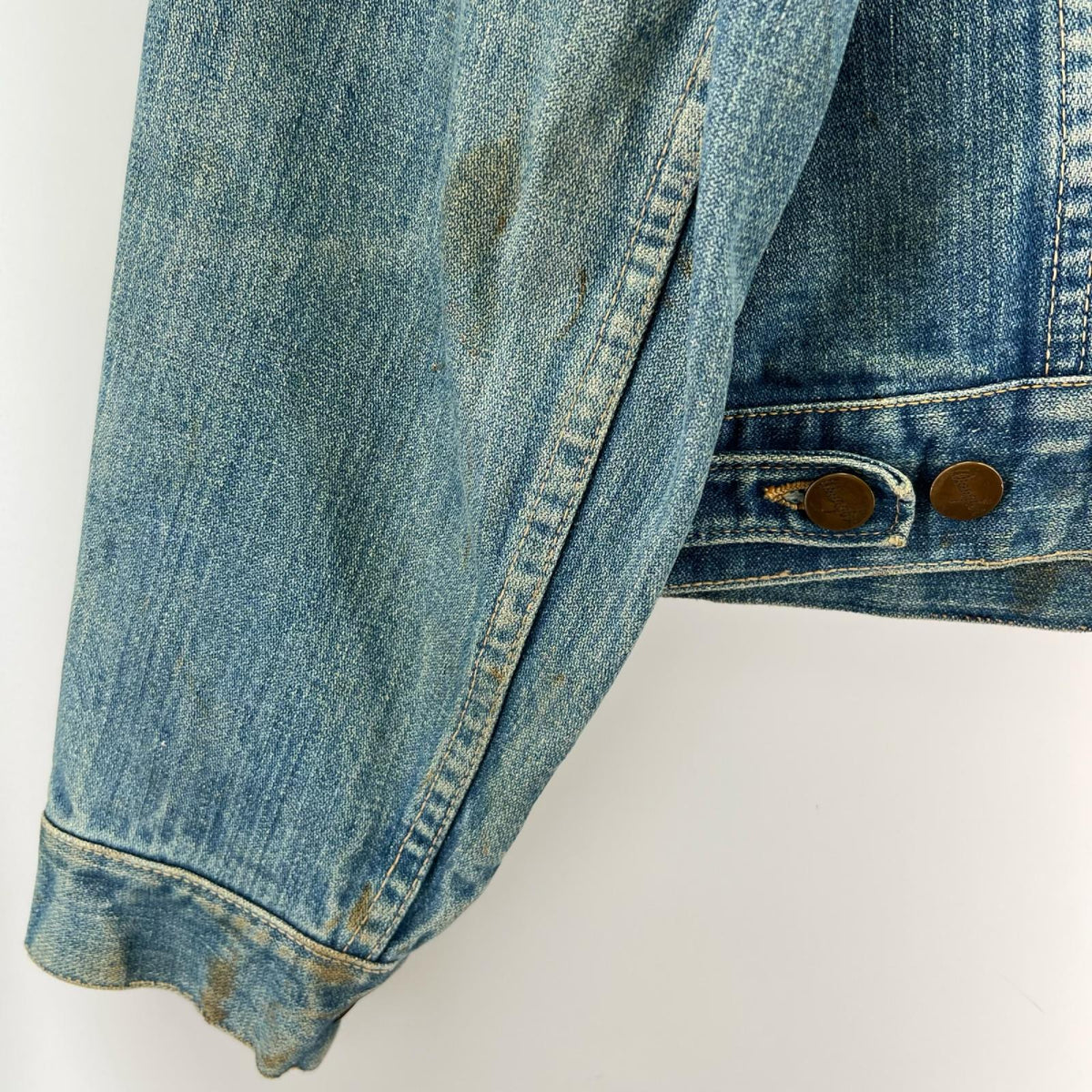 デニムジャケット 70s USA製 124MJ Denim Jacket (42) インディゴ 42 ブルー