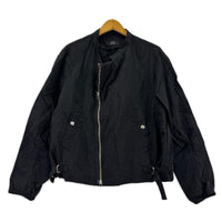 ジャケット enzou. long zip racing jacket 黒 ブラック