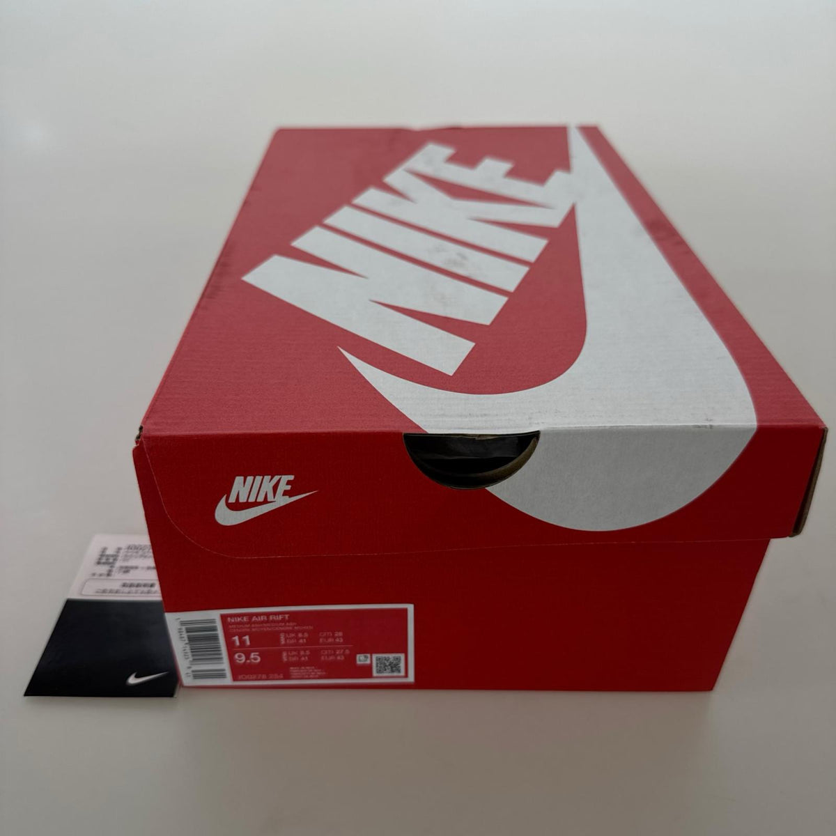 スニーカー NIKE AIR RIFT (27.5) グレー 28cm (US10 UK9 1/2 EU46) グレー