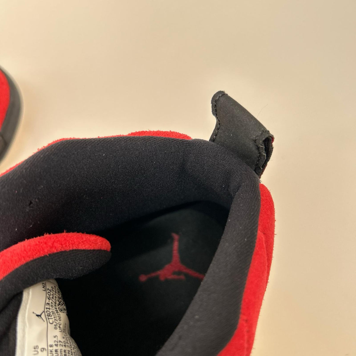 スニーカー Air Jordan 12 "Reverse Flu Game" 27cm (US9 UK8 1/2 EU44) レッド