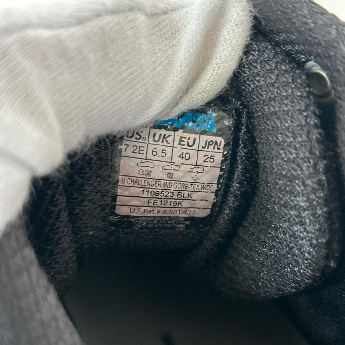 スニーカー KAHA GTX ハイカットスニーカー グレー 25.0cm 25cm (US7 UK6 1/2 EU40) グレー