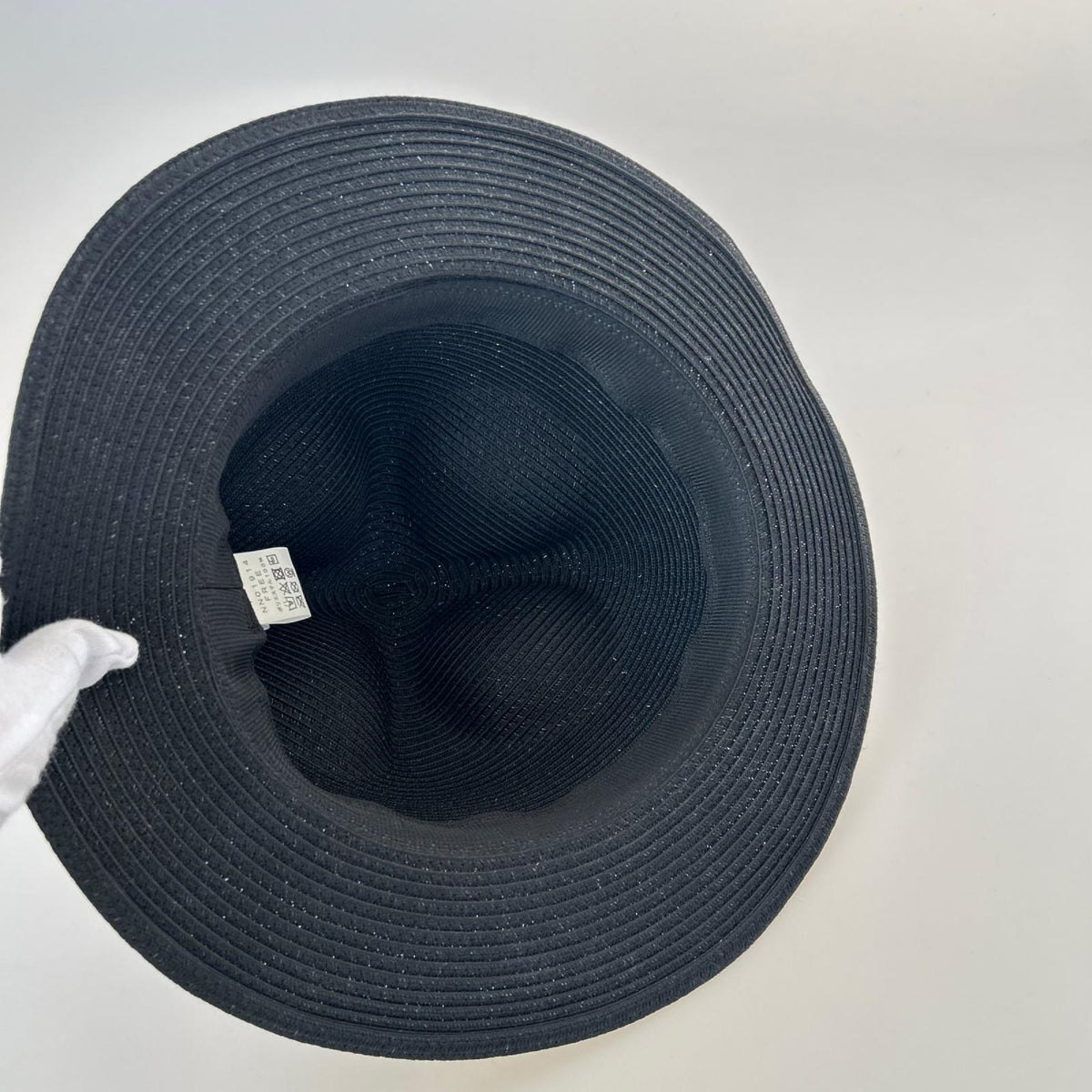 ハット Washable Mountain Braid Hat ブラック ブラック
