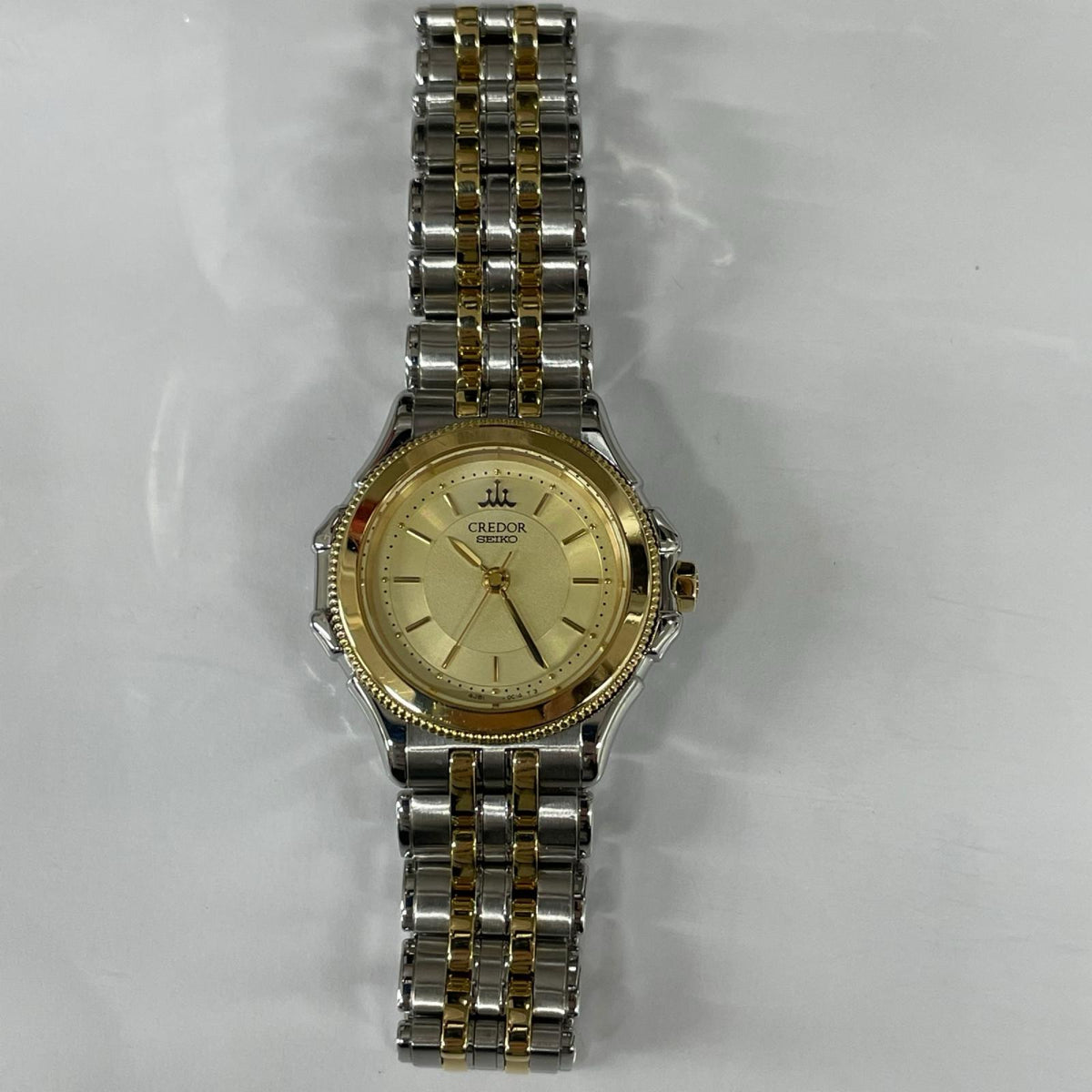 SEIKO/クレドール/パシフィーク 18KTx SS 4J81-0B20 腕時計
