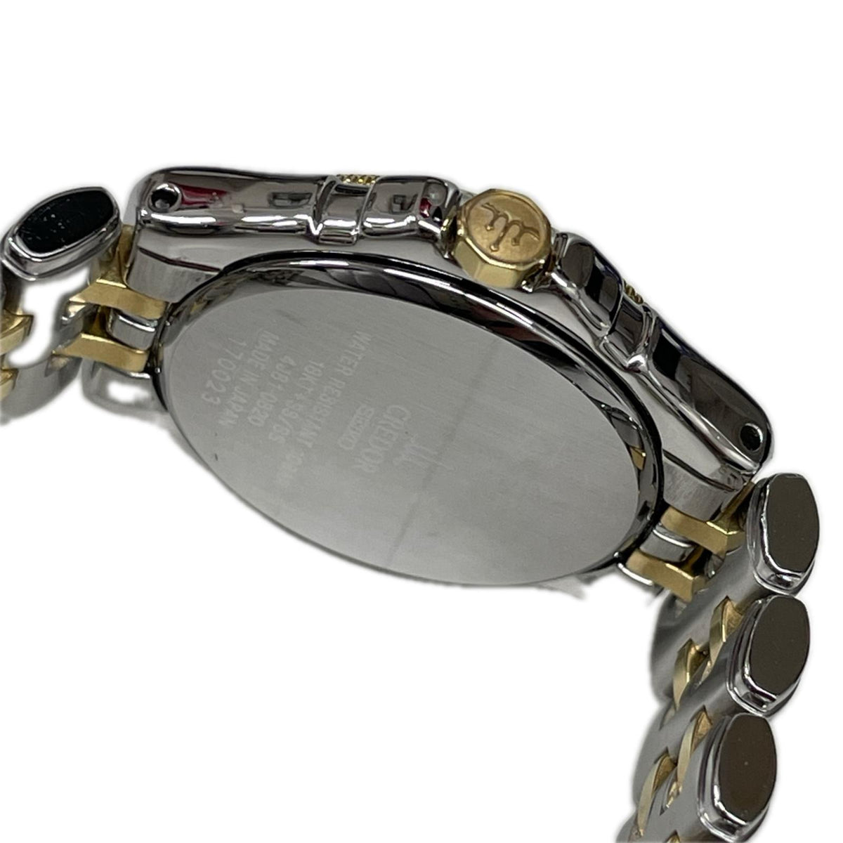 SEIKO/クレドール/パシフィーク 18KTx SS 4J81-0B20 腕時計