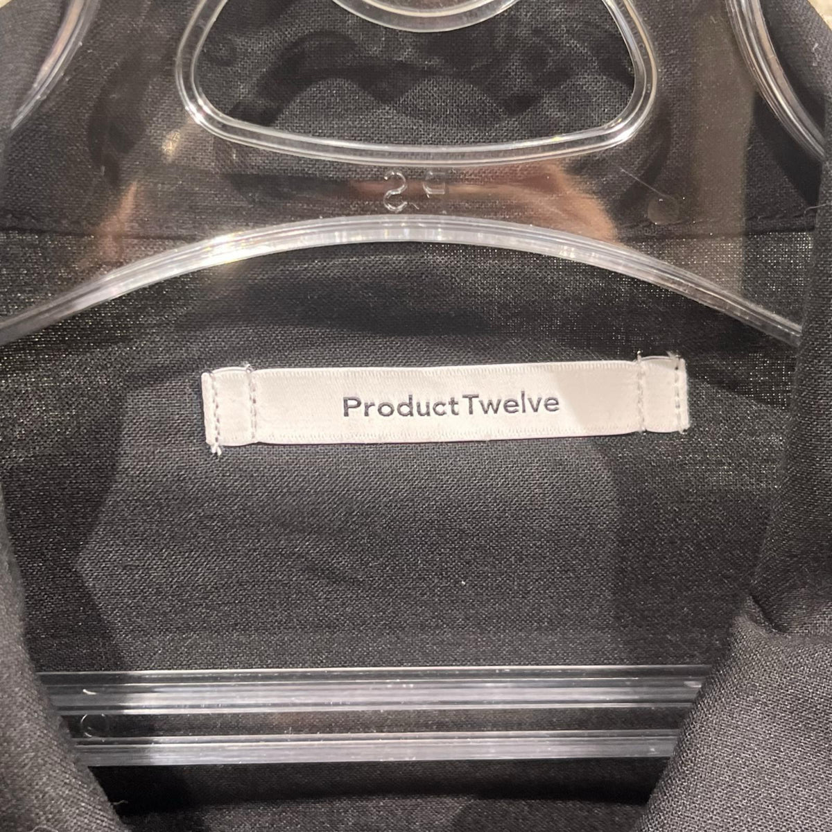 ジャケット Product Twelve 22SS ウール混ジップブルゾン