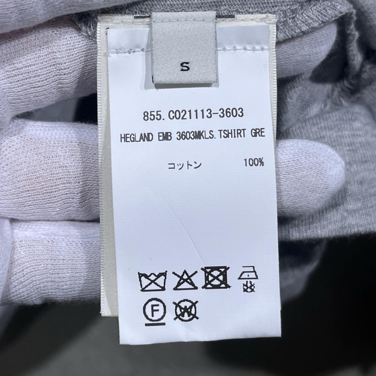 長袖Tシャツ 26SS HEGLAND EMB LONGSLEEVE TSHIRT