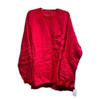 長袖Tシャツ LSカットソー 2XL レッド