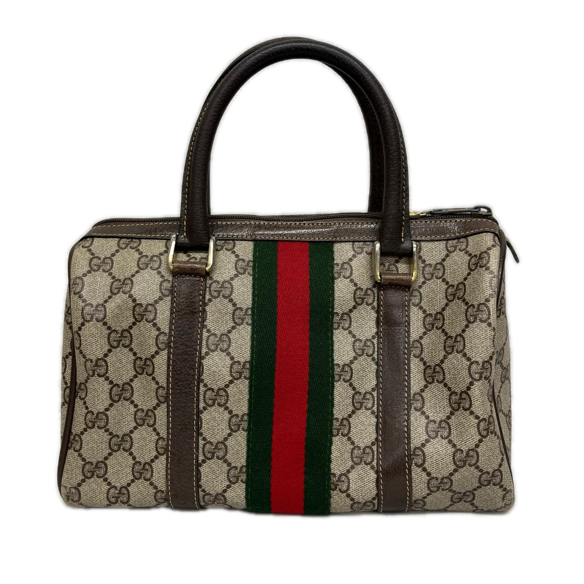 OLD GUCCI/GGシマ/シェリーライン/ミニボストンバッグ/69・02・006
