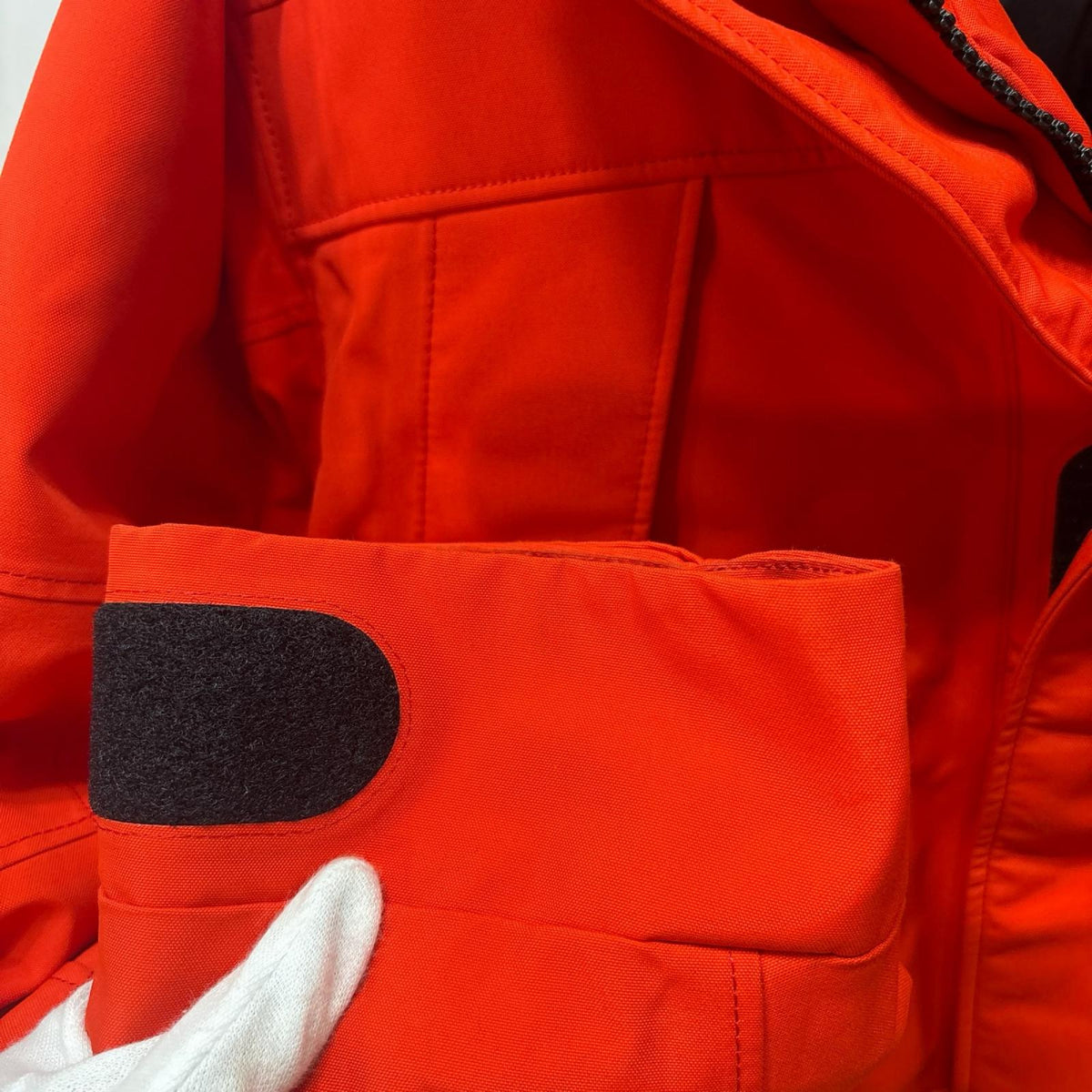 ダウンジャケット ANTARCTICA PARKA 赤 (L) L オレンジ