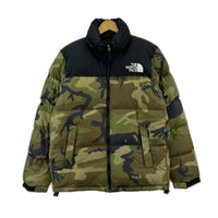 ダウンジャケット Novelty Nuptse Jacket 迷彩 (L) L グリーン