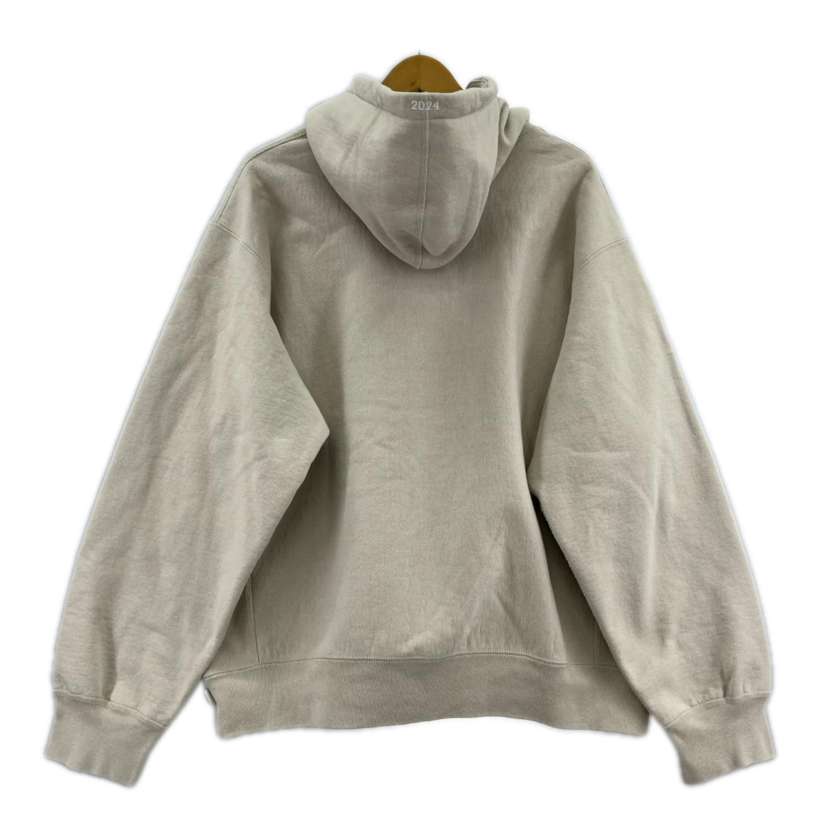 パーカー 24AW Box Logo Hooded Sweatshirt Stone M ベージュ