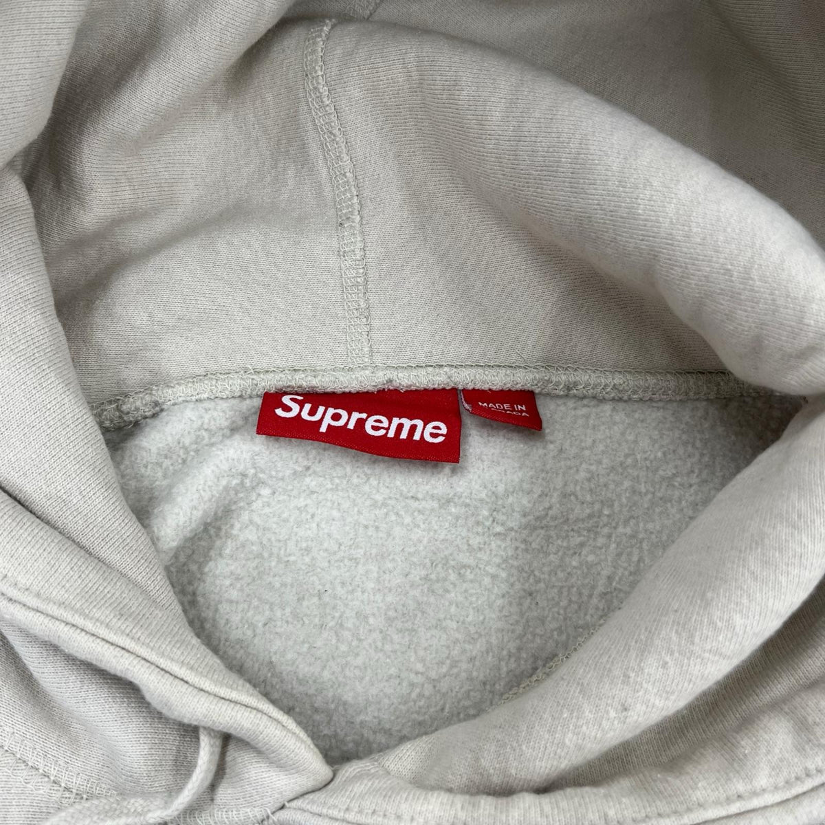 パーカー 24AW Box Logo Hooded Sweatshirt Stone M ベージュ
