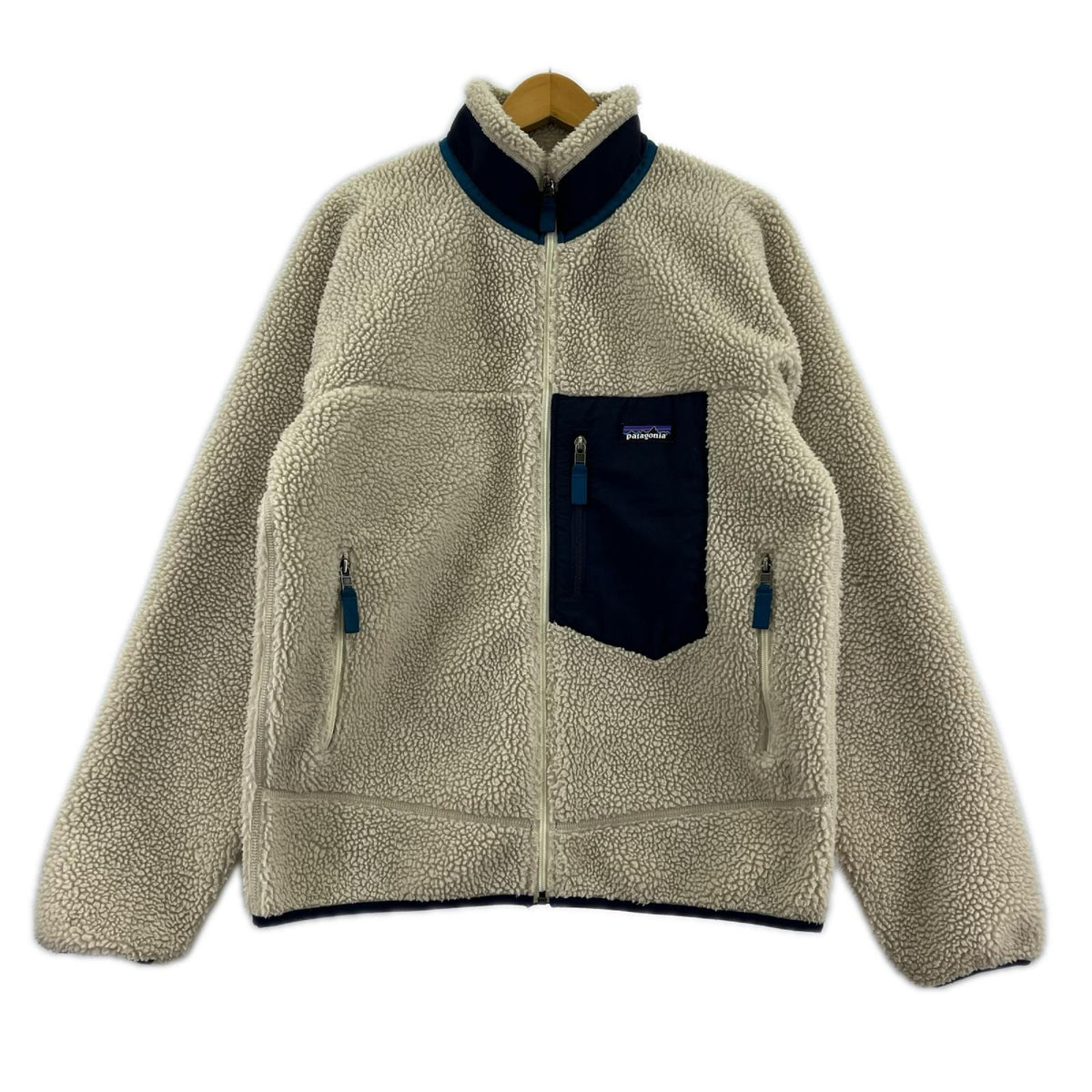 長袖Tシャツ classic retro-x フリースジャケット M ベージュ