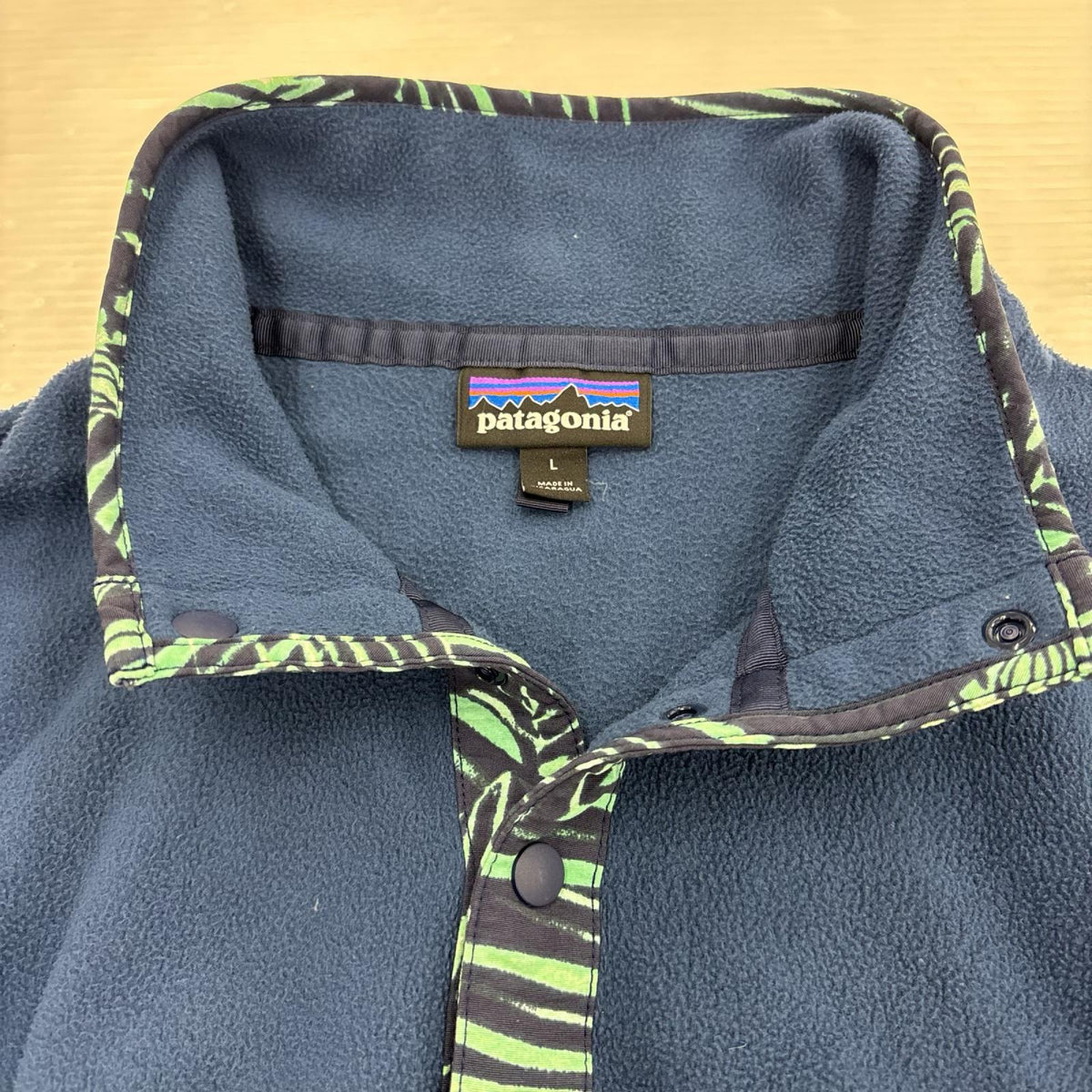 長袖Tシャツ 19ss スナップT ネイビー L ネイビー
