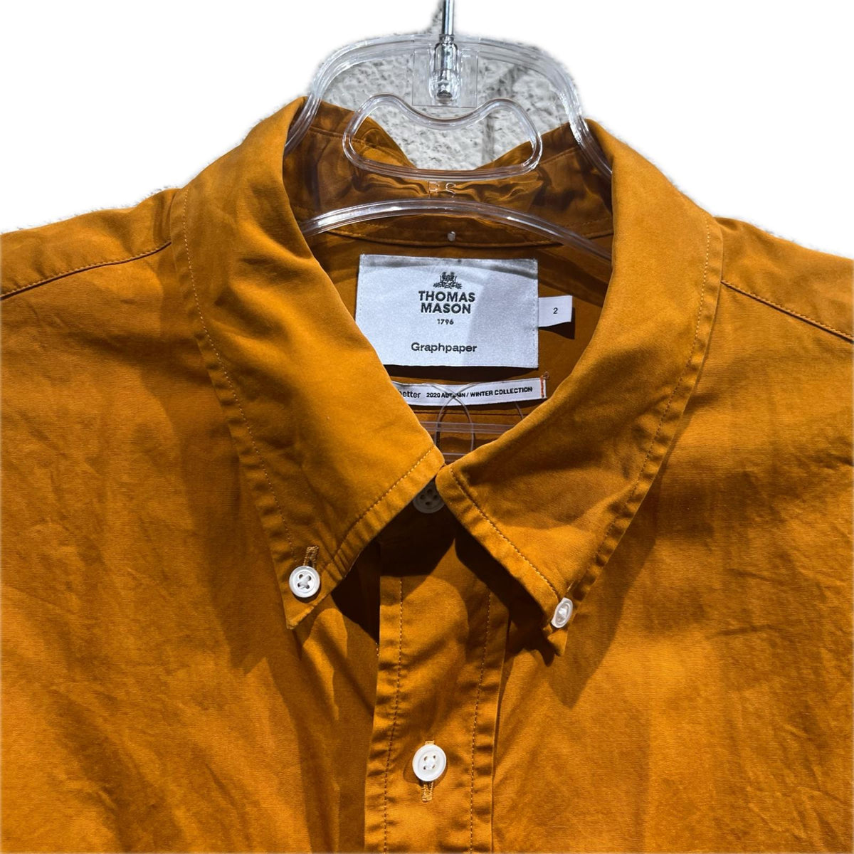 長袖シャツ THOMAS MASON for GP B.D Regular Shirt 2