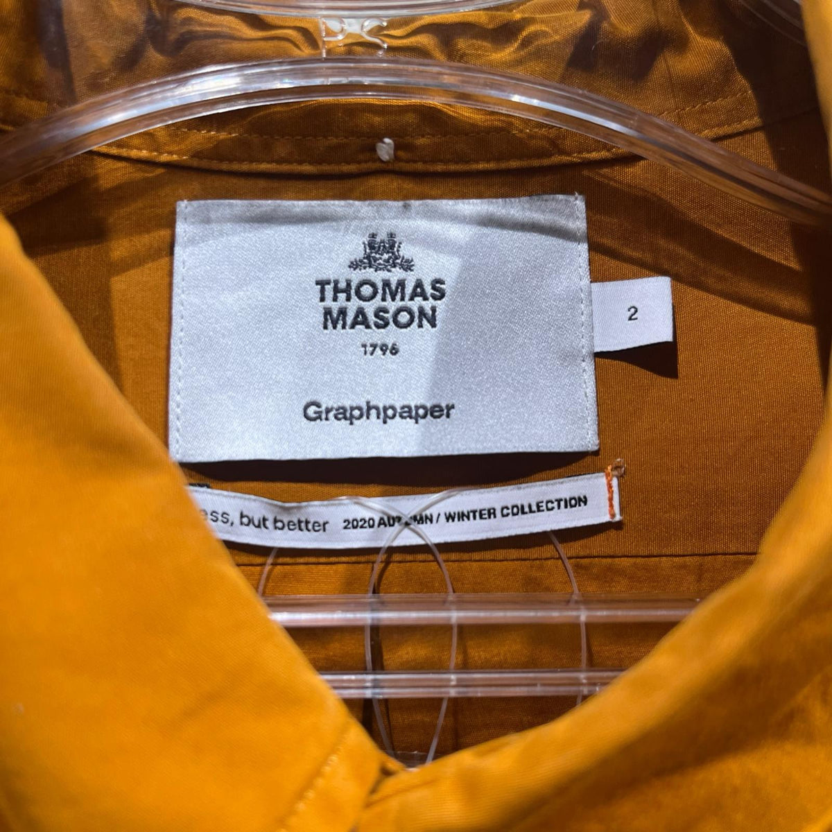 長袖シャツ THOMAS MASON for GP B.D Regular Shirt 2