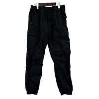 パンツ GARMENT-DYED TAPERED CARGO JOGGER PANTS ブラック