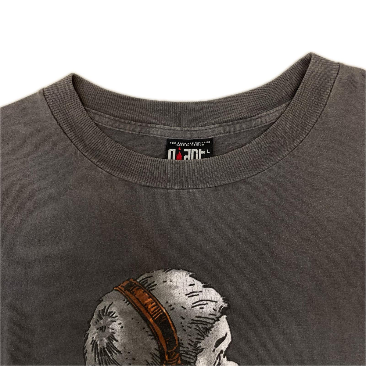半袖Tシャツ 90s KORN Follow the LEADER バンドTシャツ giant by TULTEX L グレー