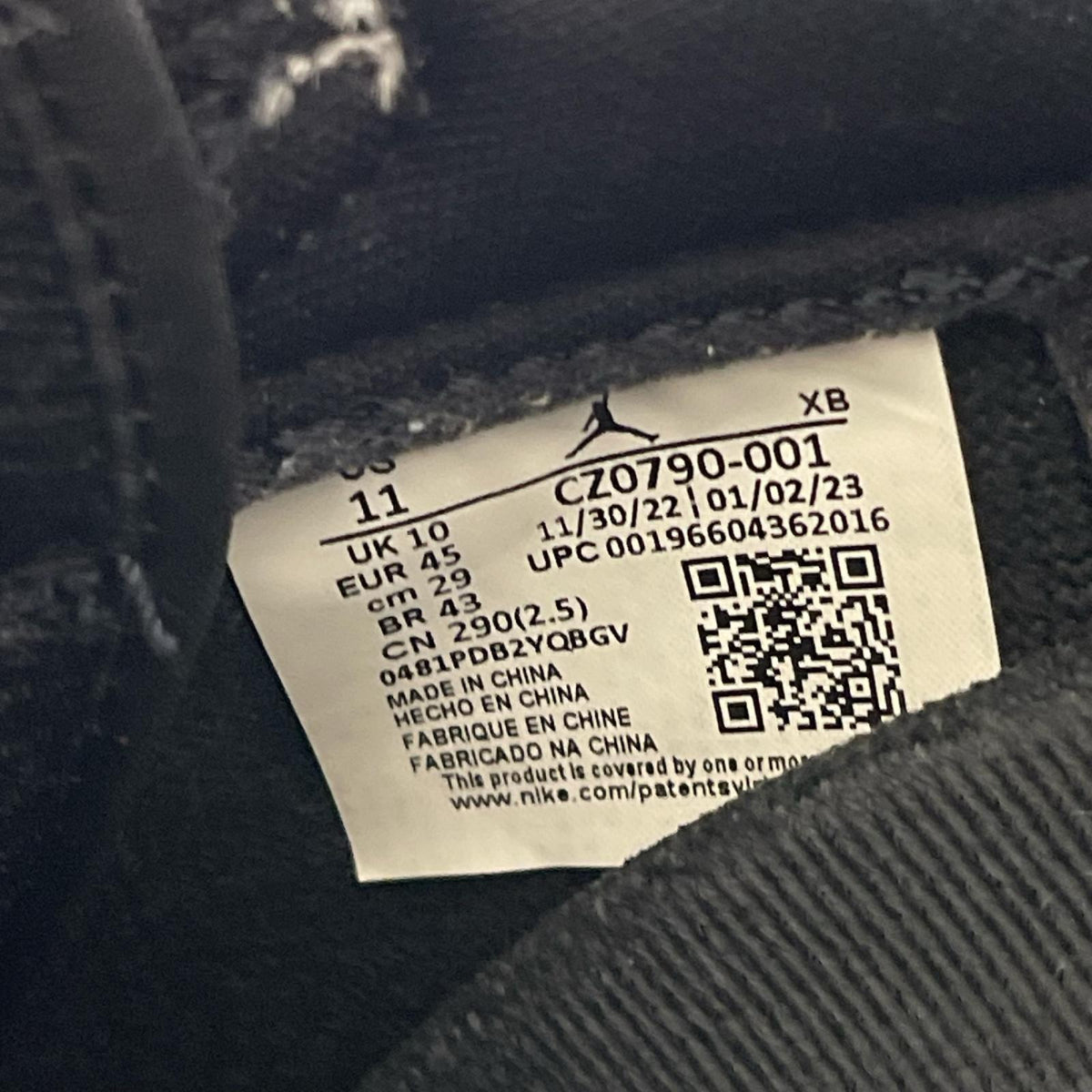 スニーカー Air Jordan 1 Retro Low OG 29cm 29cm (US11 UK10 1/2 EU48) ブラック