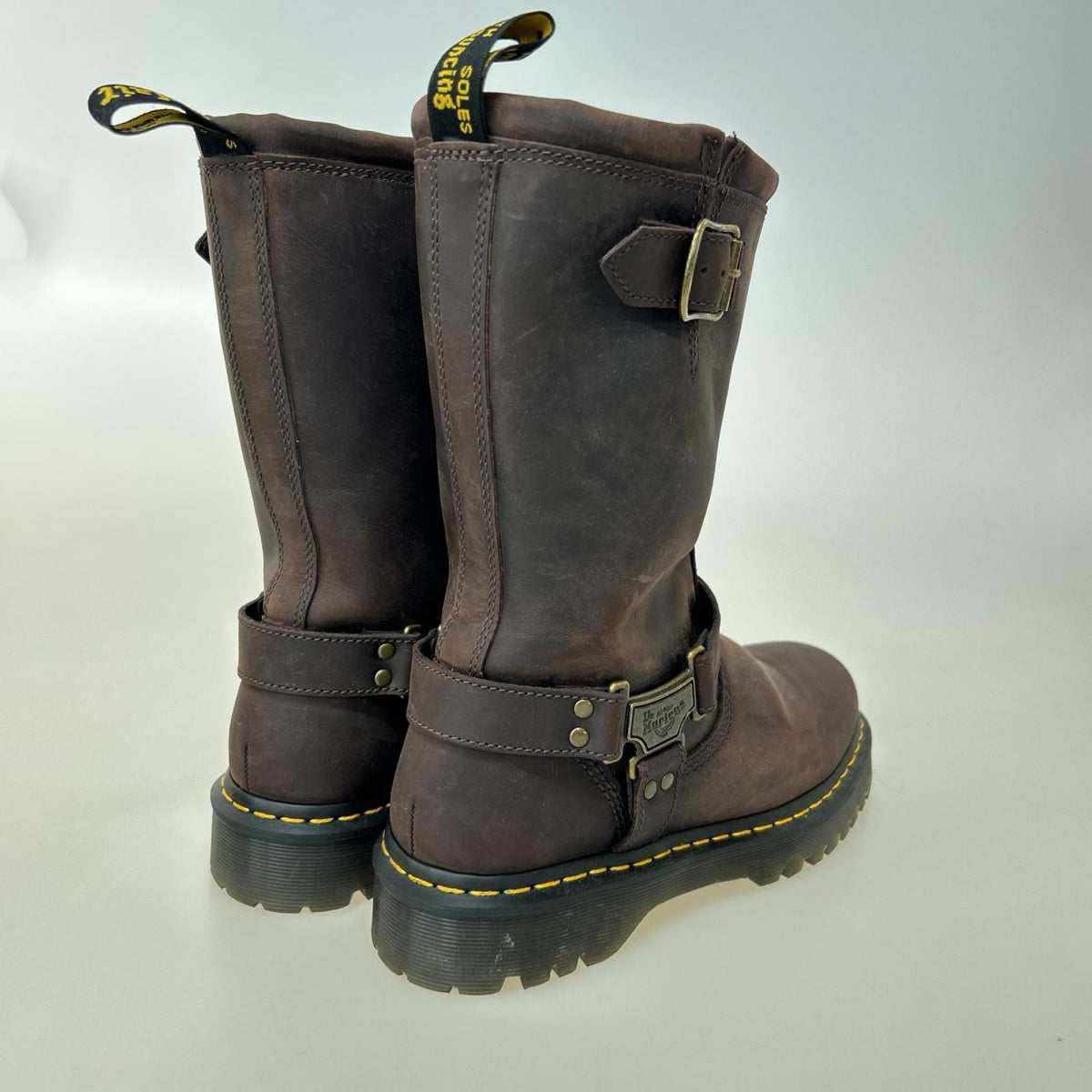 ブーツ ANISTONE HARNESS リガーブーツ 27.5cm (US9 1/2 UK9 EU45) ブラウン