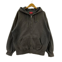 パーカー 24SS Overdyed Small Box Zip Up グレー (M) M グレー