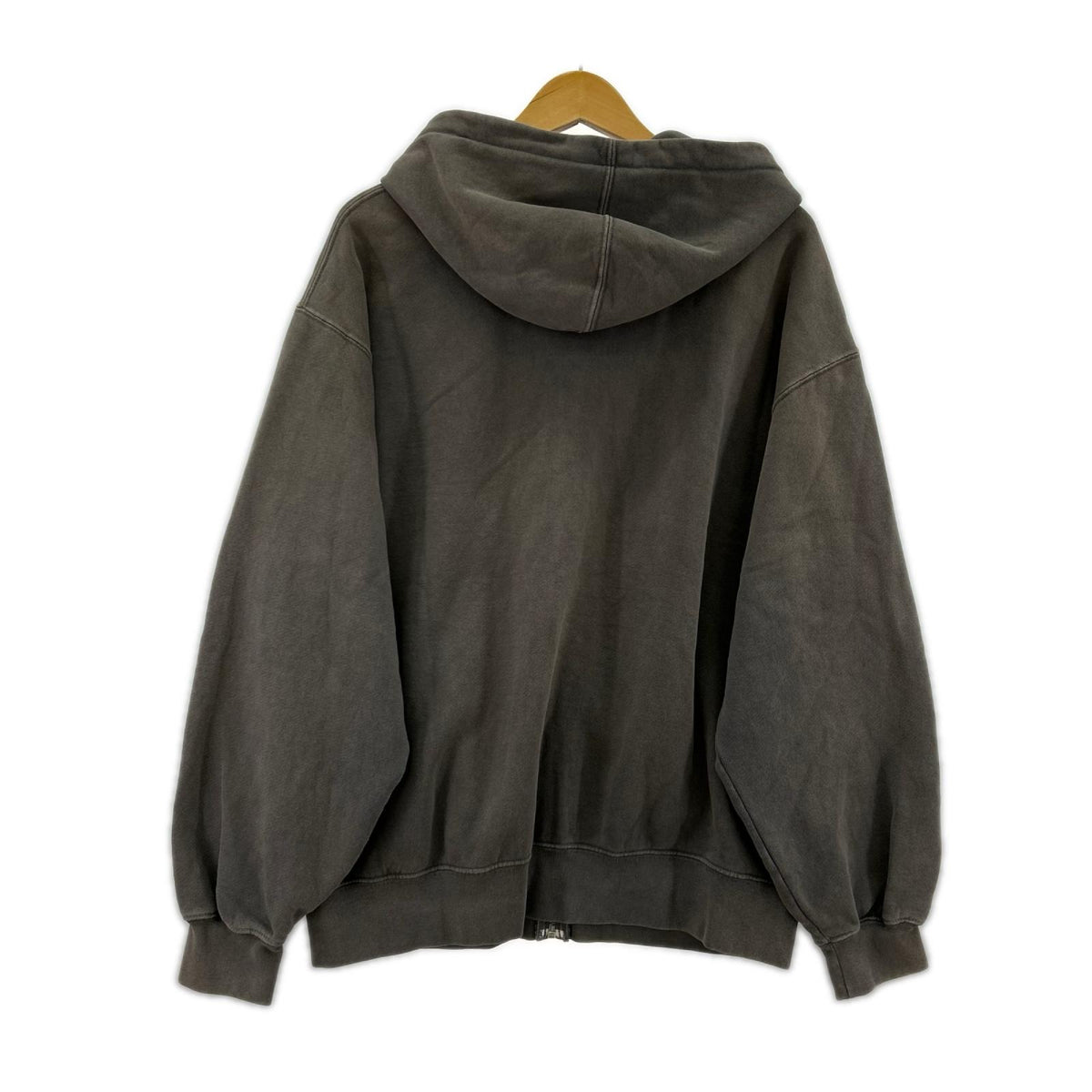 パーカー 24SS Overdyed Small Box Zip Up グレー (M) M グレー