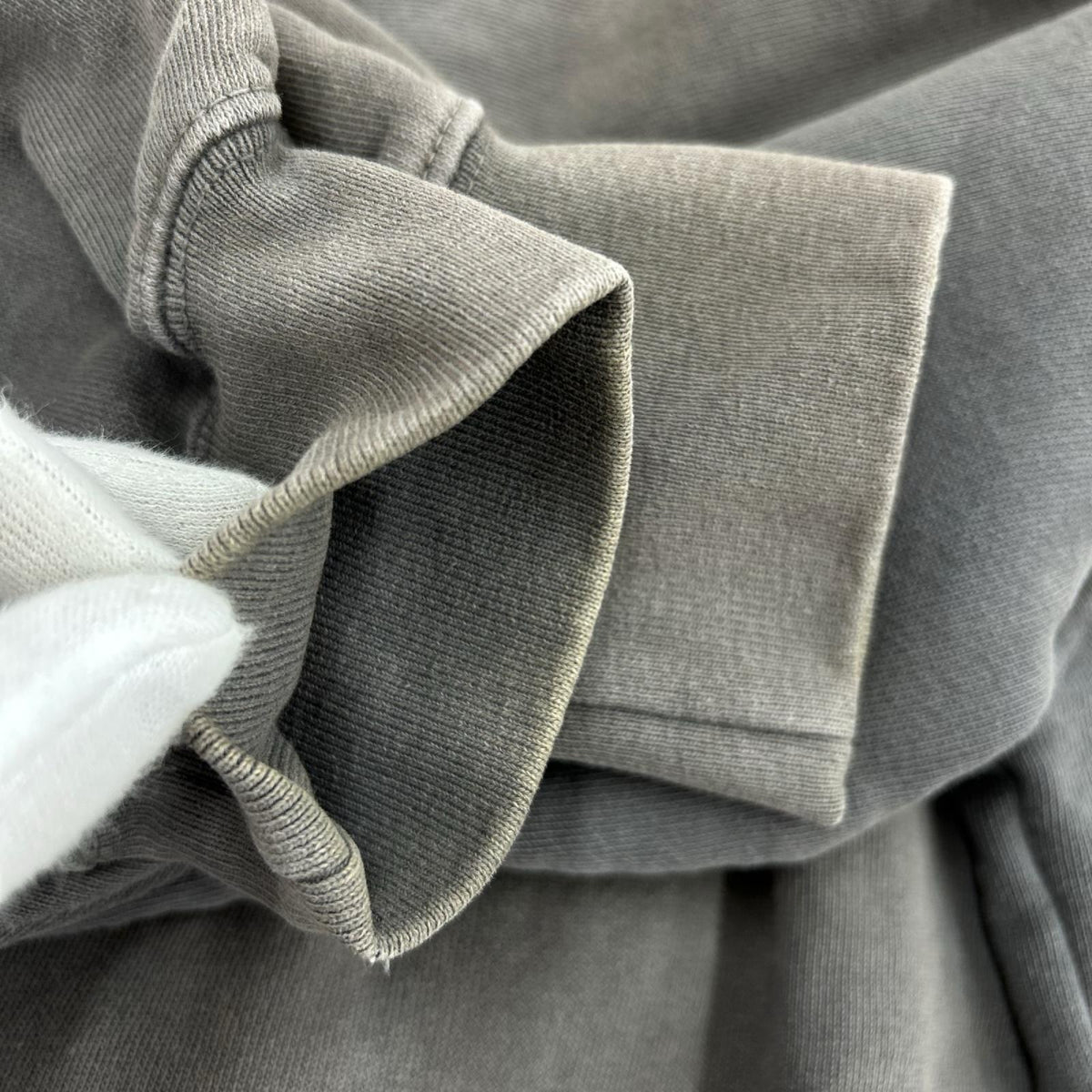 パーカー 24SS Overdyed Small Box Zip Up グレー (M) M グレー