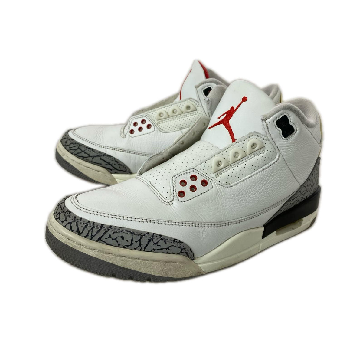スニーカー AIR JORDAN 3 RETRO 26cm 26cm (US8 UK7 1/2 EU42) ホワイト