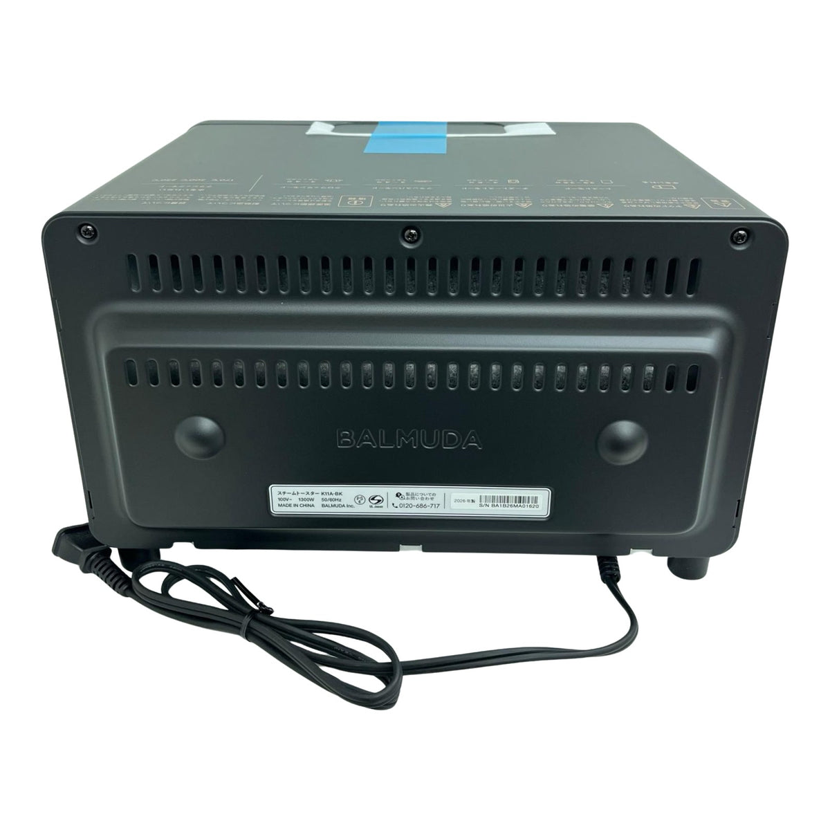 BALMUDA The Toaster K11A-BK BALMUDA 電子レンジ・オーブン