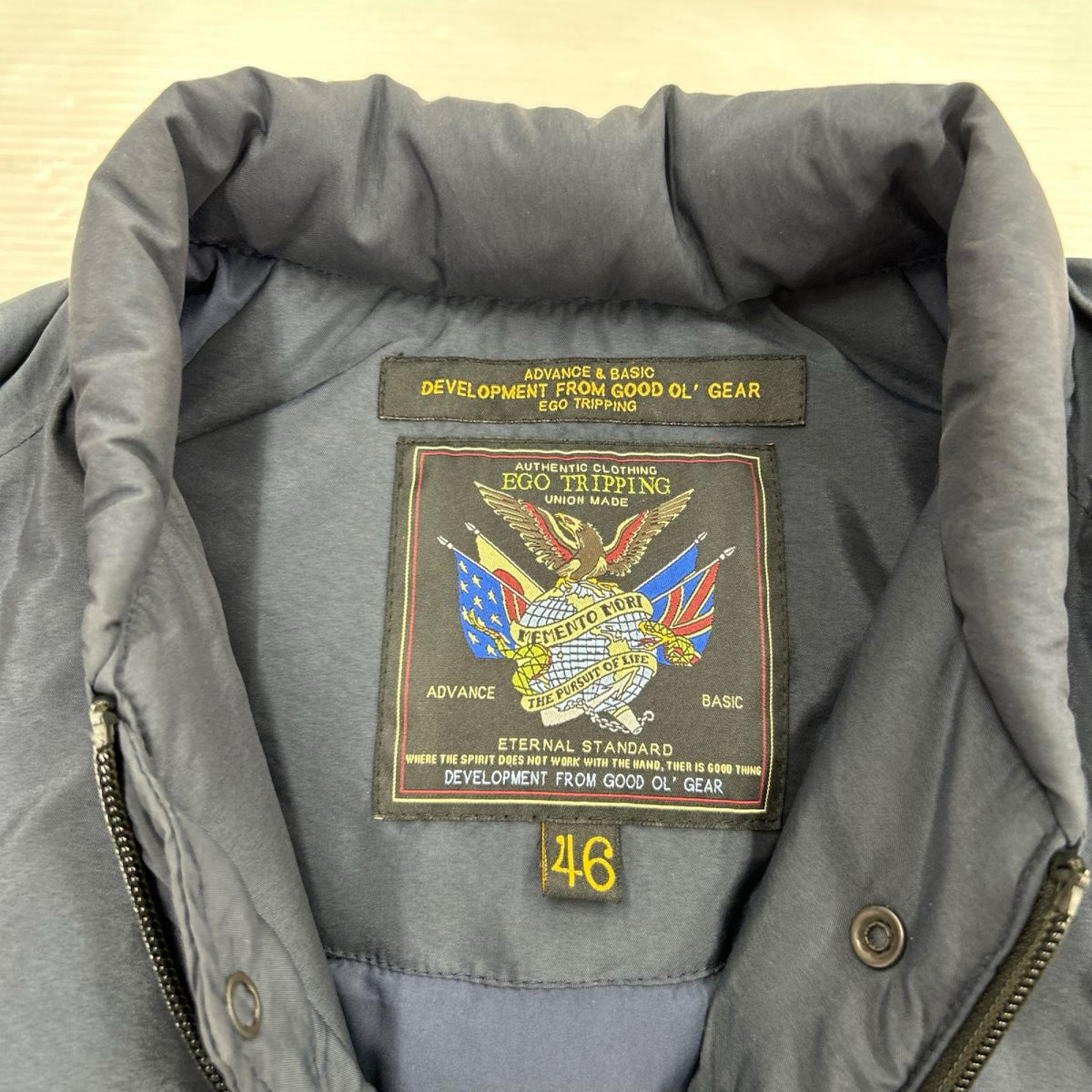 ジャケット EGO TRIPPING 616158 ボンバージャケット 46 ネイビー