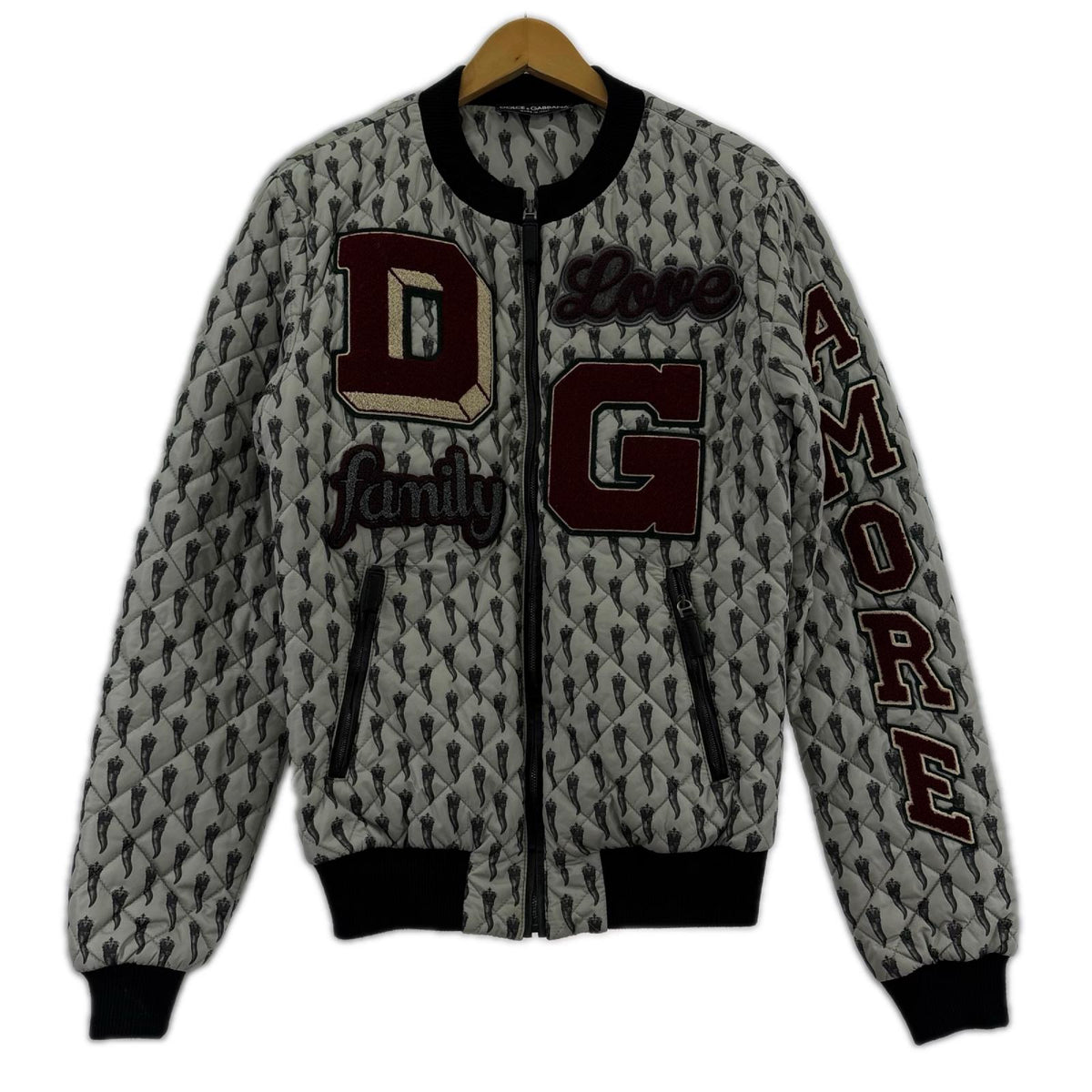 ジャケット 15AW キルティング (46) 46 グレー