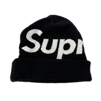 ニットキャップ Big Logo Beanie ブラック