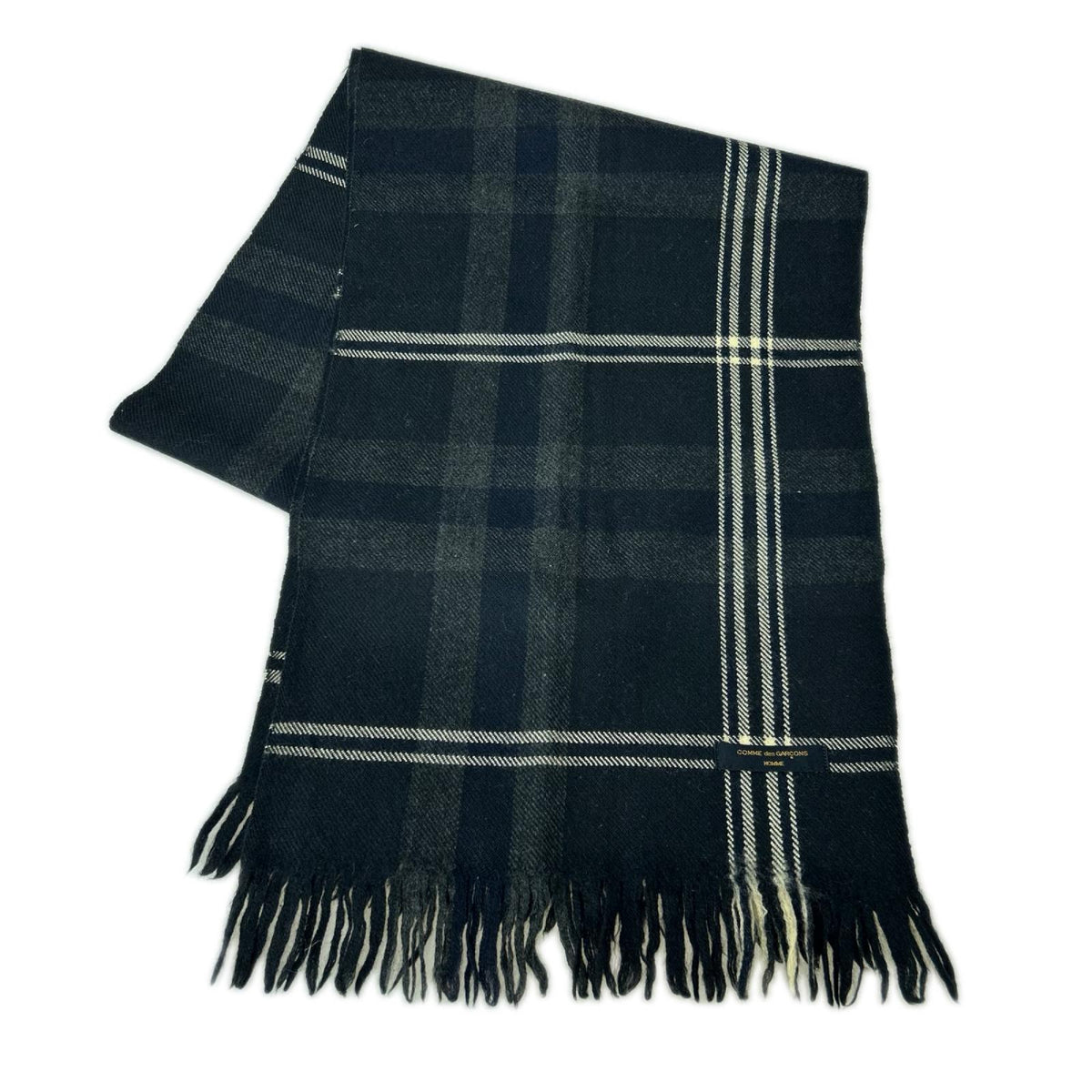 その他アクセサリー HOMME マフラー ブラック