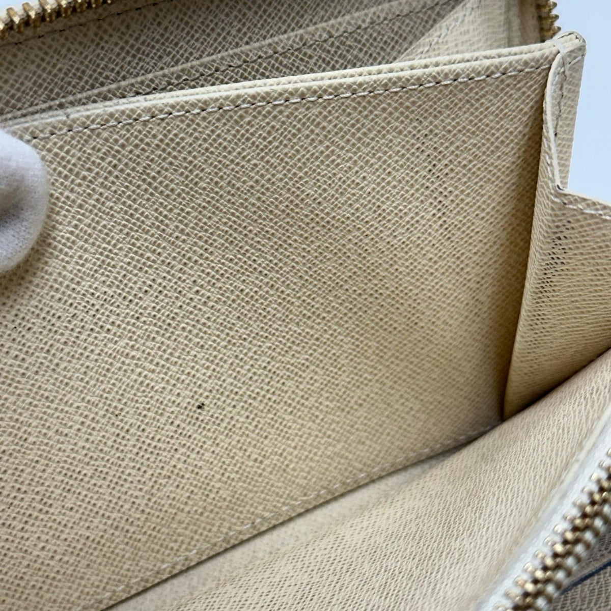 LV ダミエ アズール ジッピーウォレット