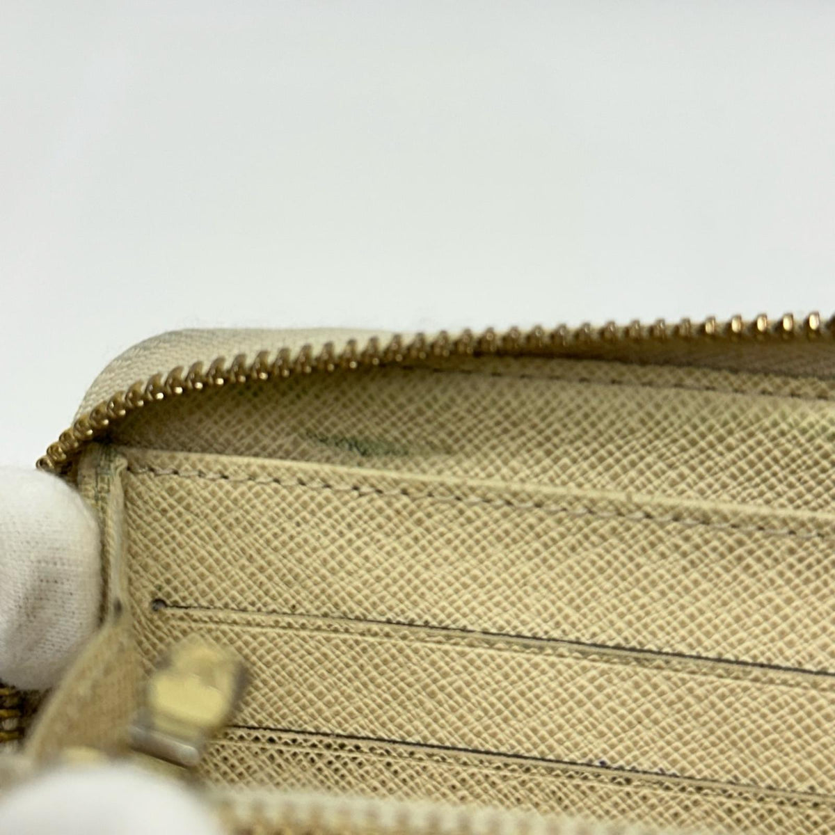 LV ダミエ アズール ジッピーウォレット