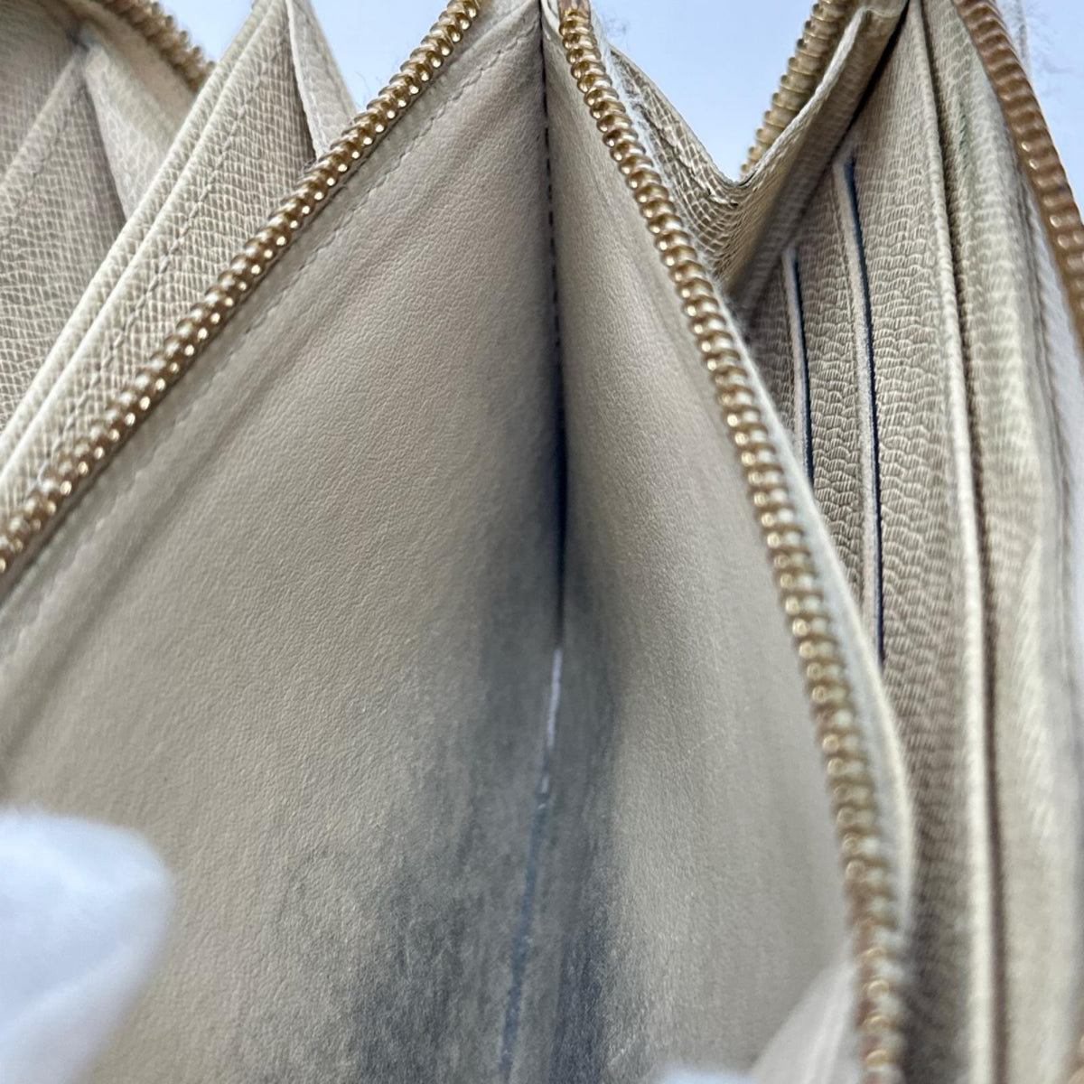 LV ダミエ アズール ジッピーウォレット