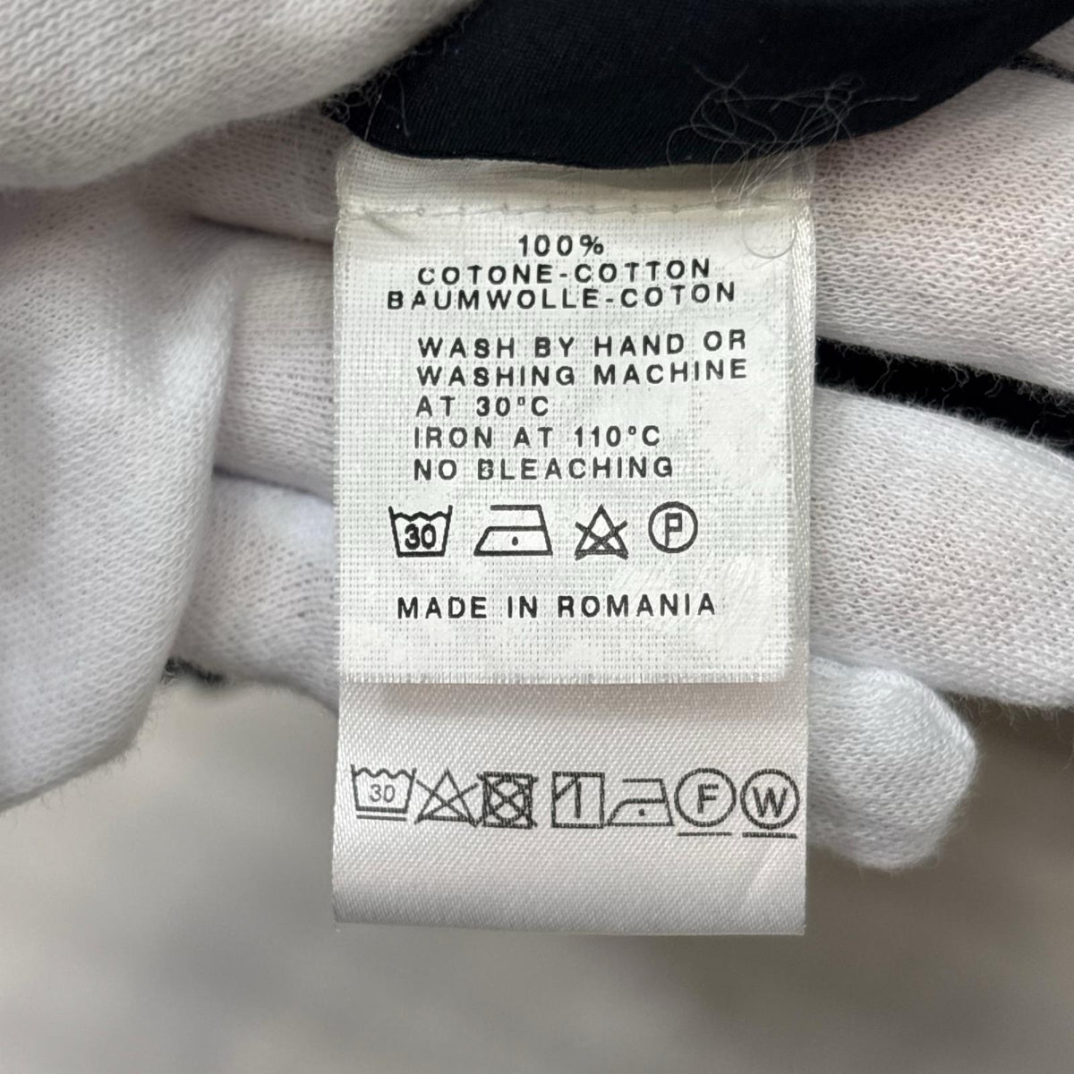 長袖シャツ Regular Collor Broad Shirt ブラック