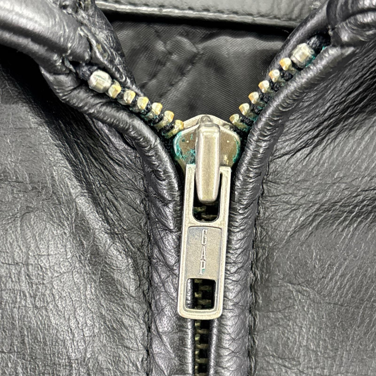レザージャケット OLD GAP カウレザージャケット S 黒 S ブラック