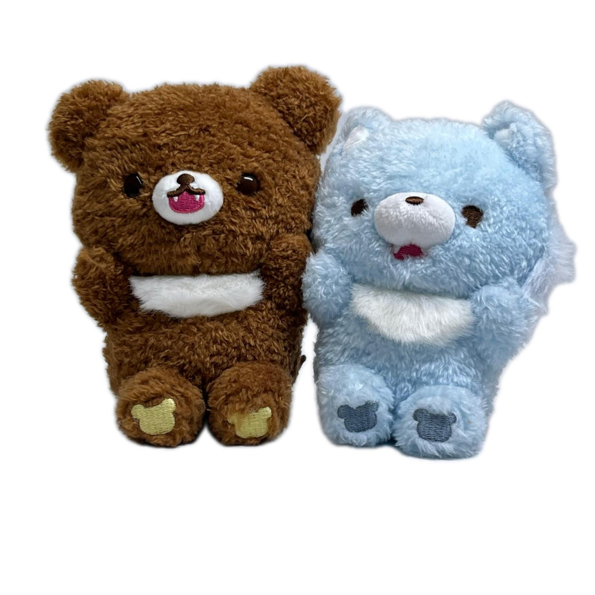 チャイロイコグマとアオイコオオカミ なかよしぬいぐるみ リラックマ サンエックス フィギュア/グッズ