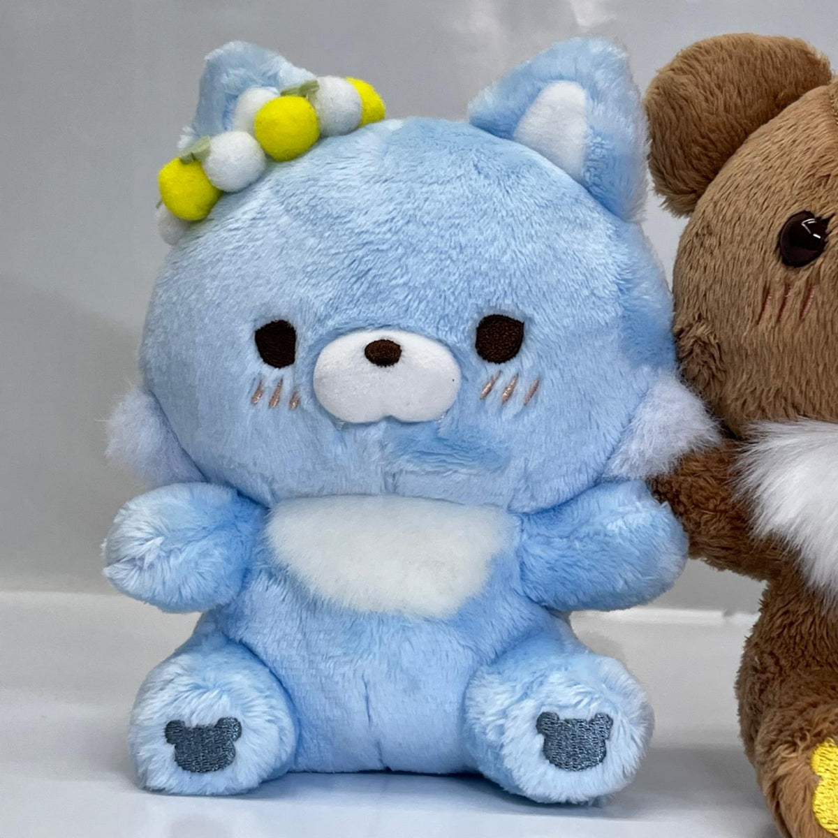 チャイロイコグマとアオイコオオカミ なかよしぬいぐるみ リラックマ サンエックス フィギュア/グッズ