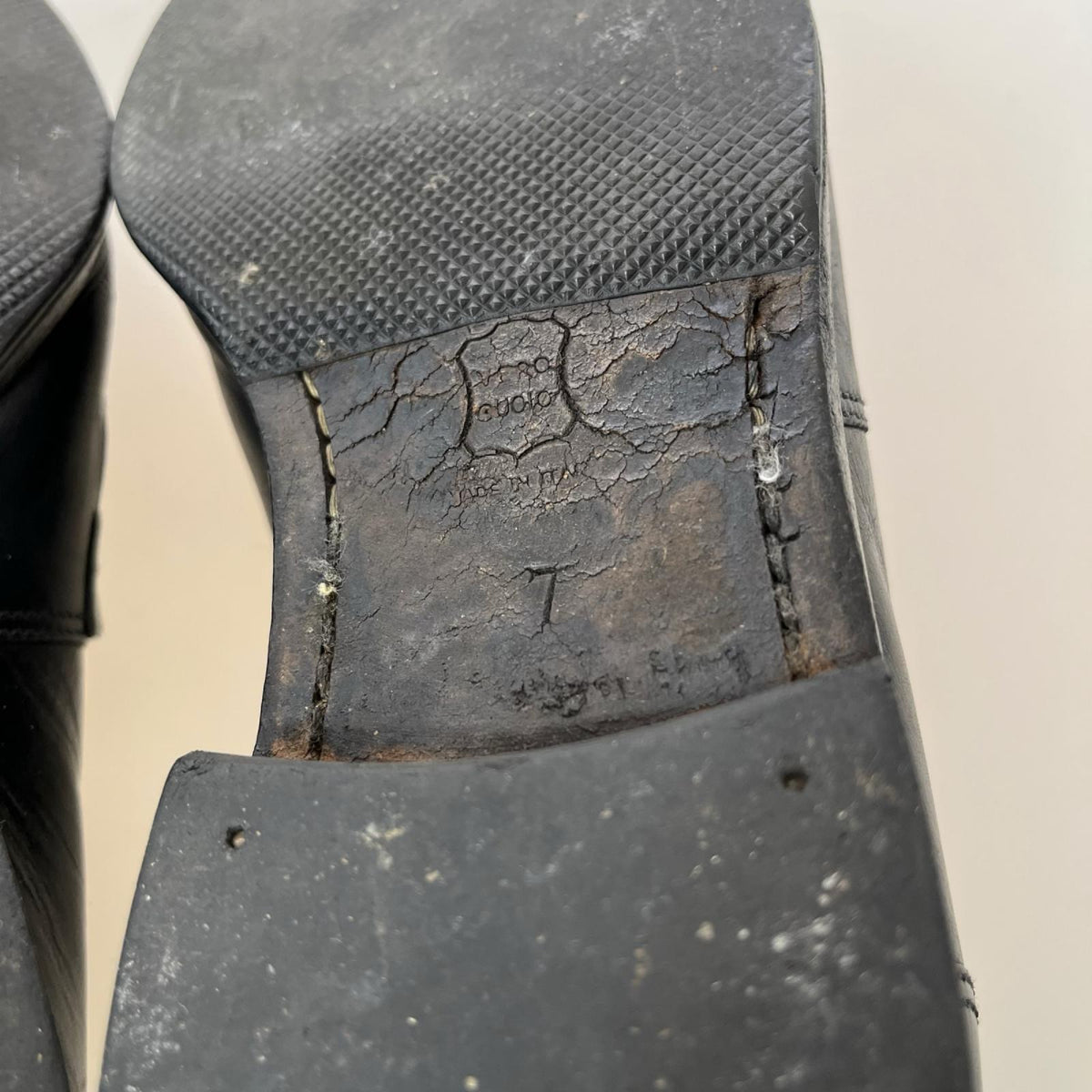 シューズ MANOLO コインローファー 黒 (26.5cm) ブラック