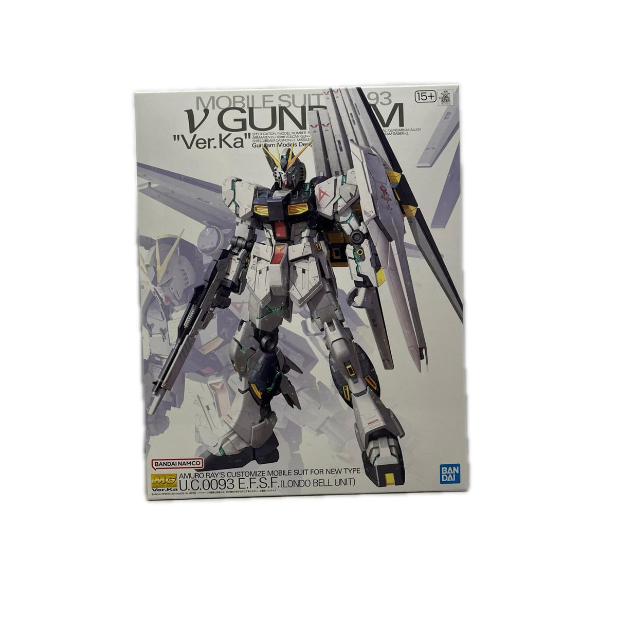 MG RX-93 νガンダム Ver.Ka 機動戦士ガンダム 逆襲のシャア バンダイスピリッツ ガンプラ